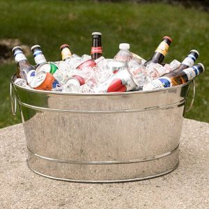Ice Bucket - Silver or White