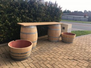 Raw Wine Barrel Bar
